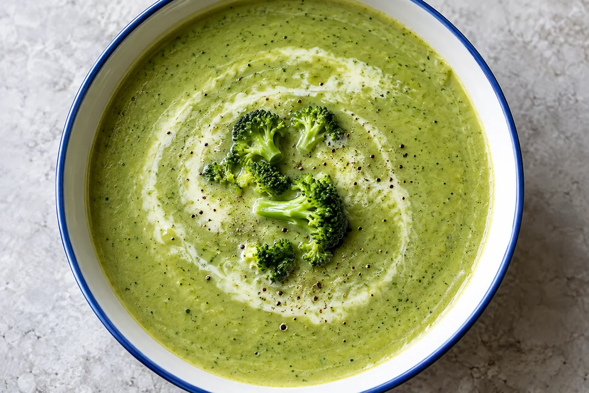 Velouté de brocoli
