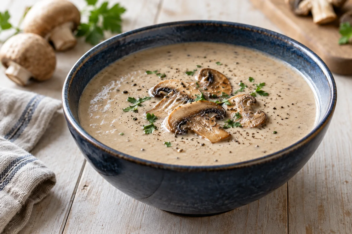 Velouté de champignons